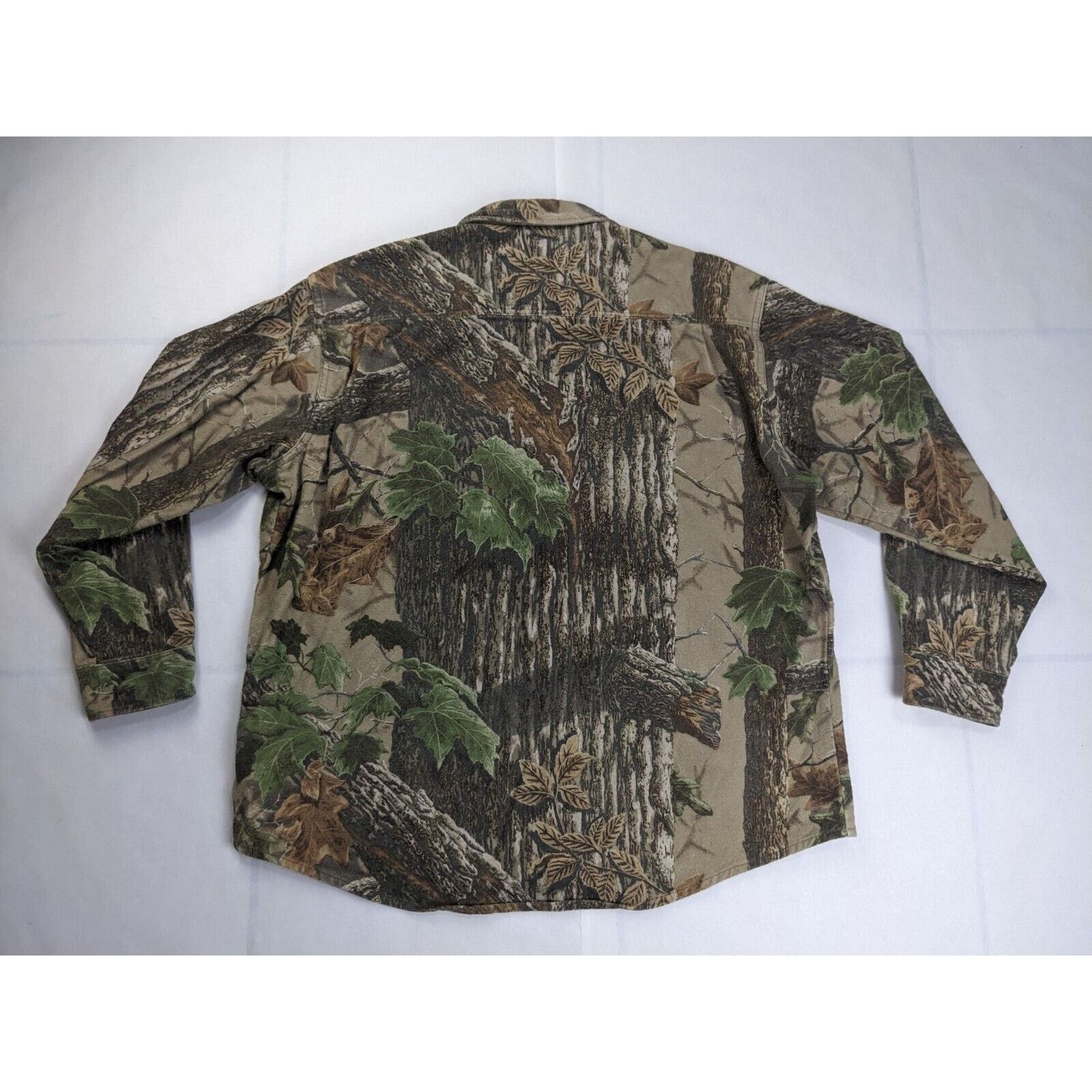 Other Vtg Rattlers Realtree Camo 2XL Heavyweight Cotton Flannel Size XXL / US 16-18 / IT 52-54 - 12 Thumbnail