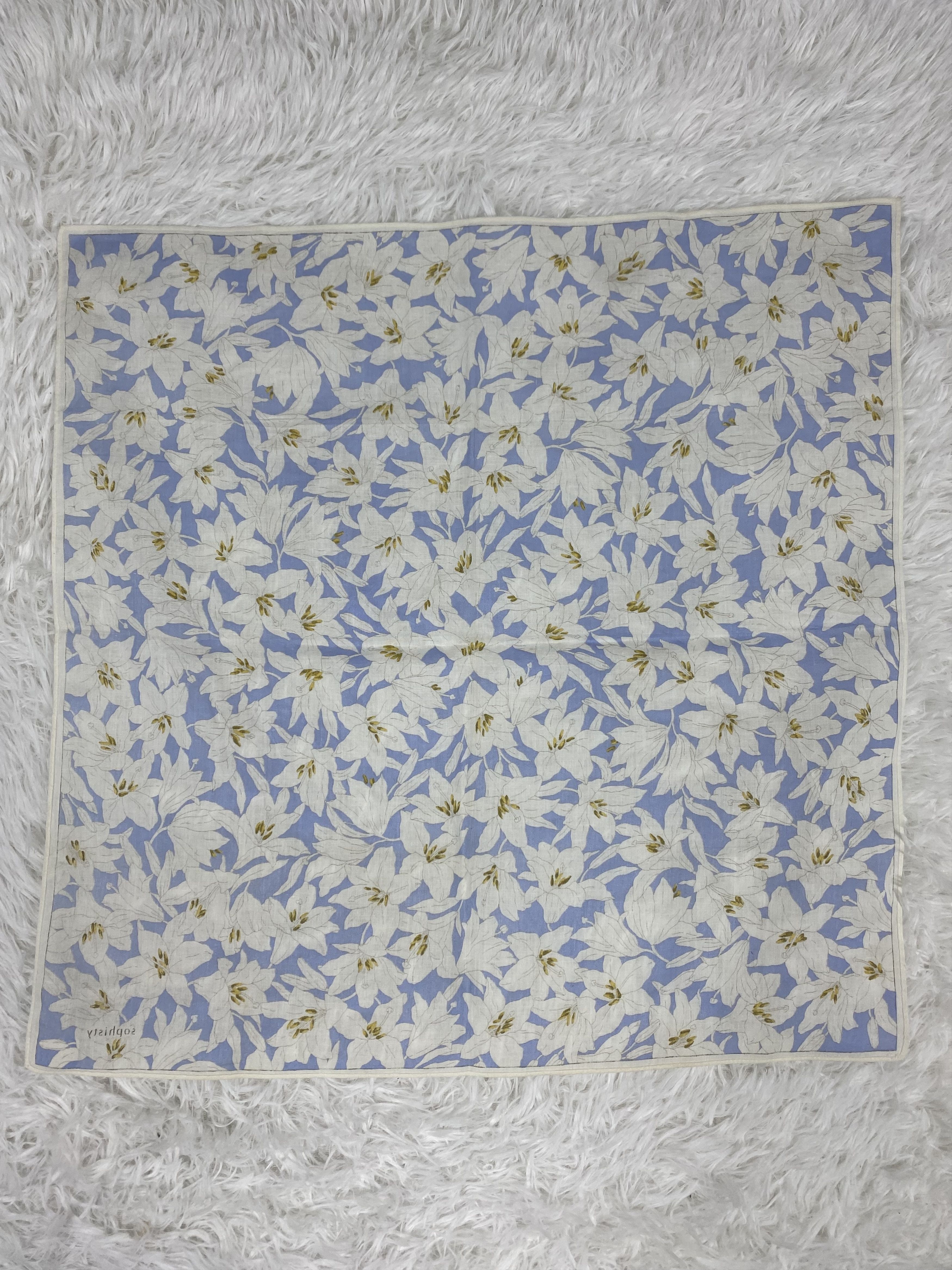 Designer × Vintage Vintage Sophisty Handkerchief Neckerchief PH0890 Size ONE SIZE - 4 Thumbnail