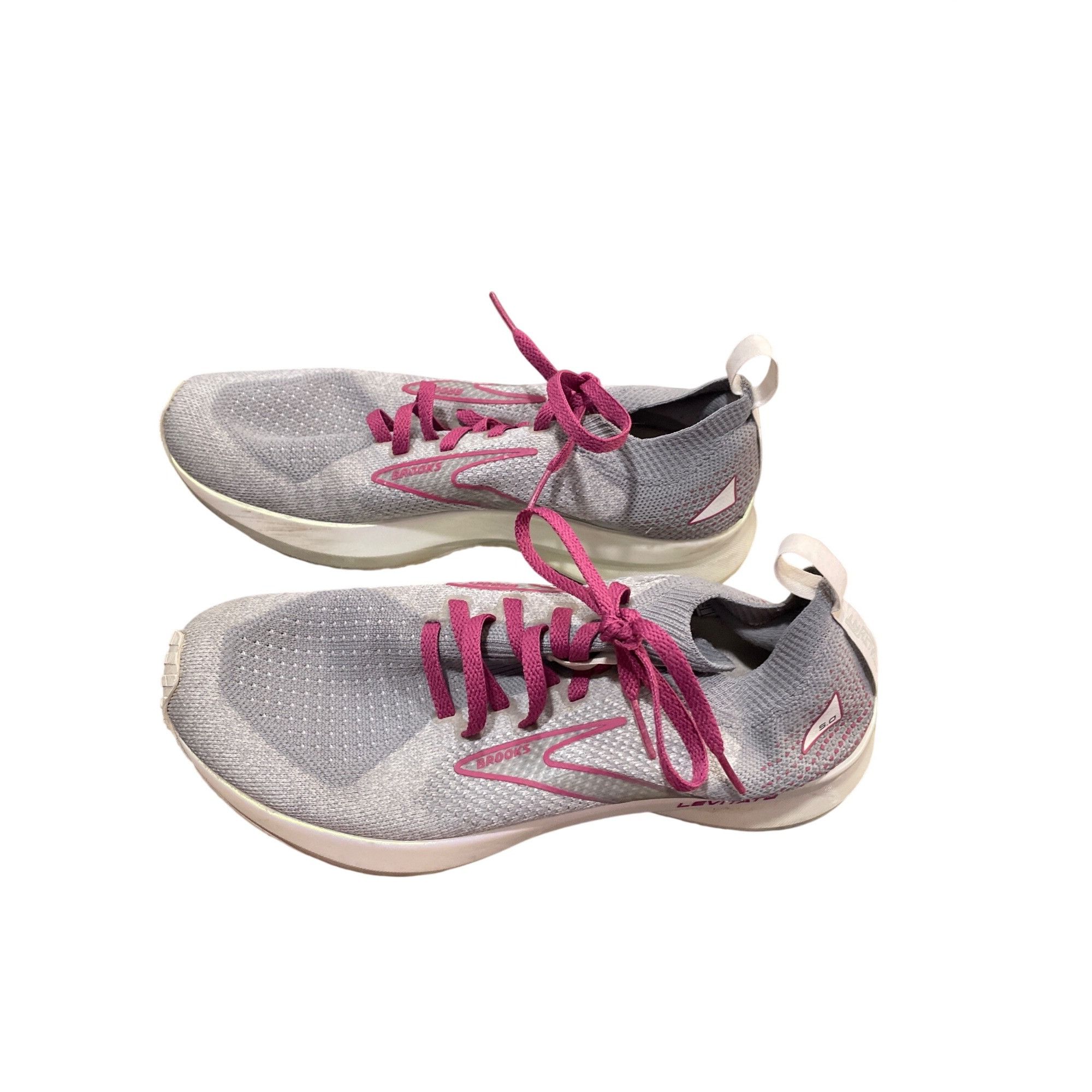 Brooks Brooks Levitate 5 Stealth wms gray pink walk run sneakers sz Size US 7.5 / IT 37.5 - 4 Thumbnail