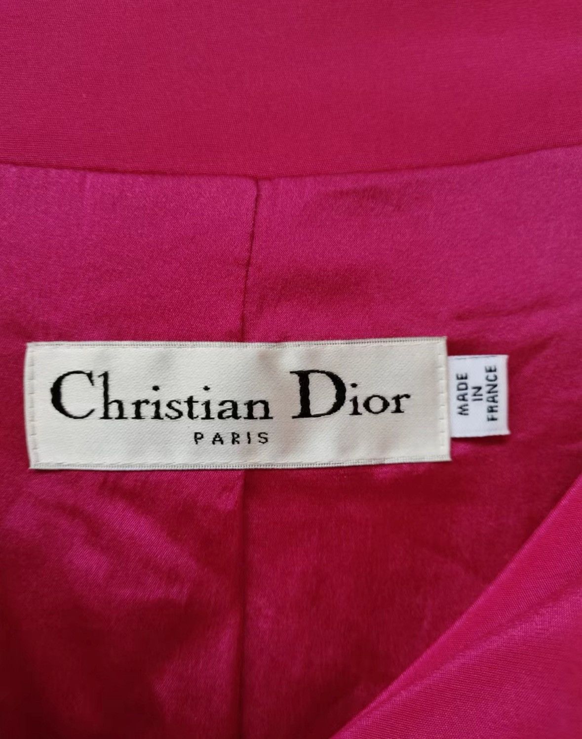 Dior Dior Dior Bow Detail Coat in Excellent Condition-2507 Size S / US 4 / IT 40 - 3 Thumbnail
