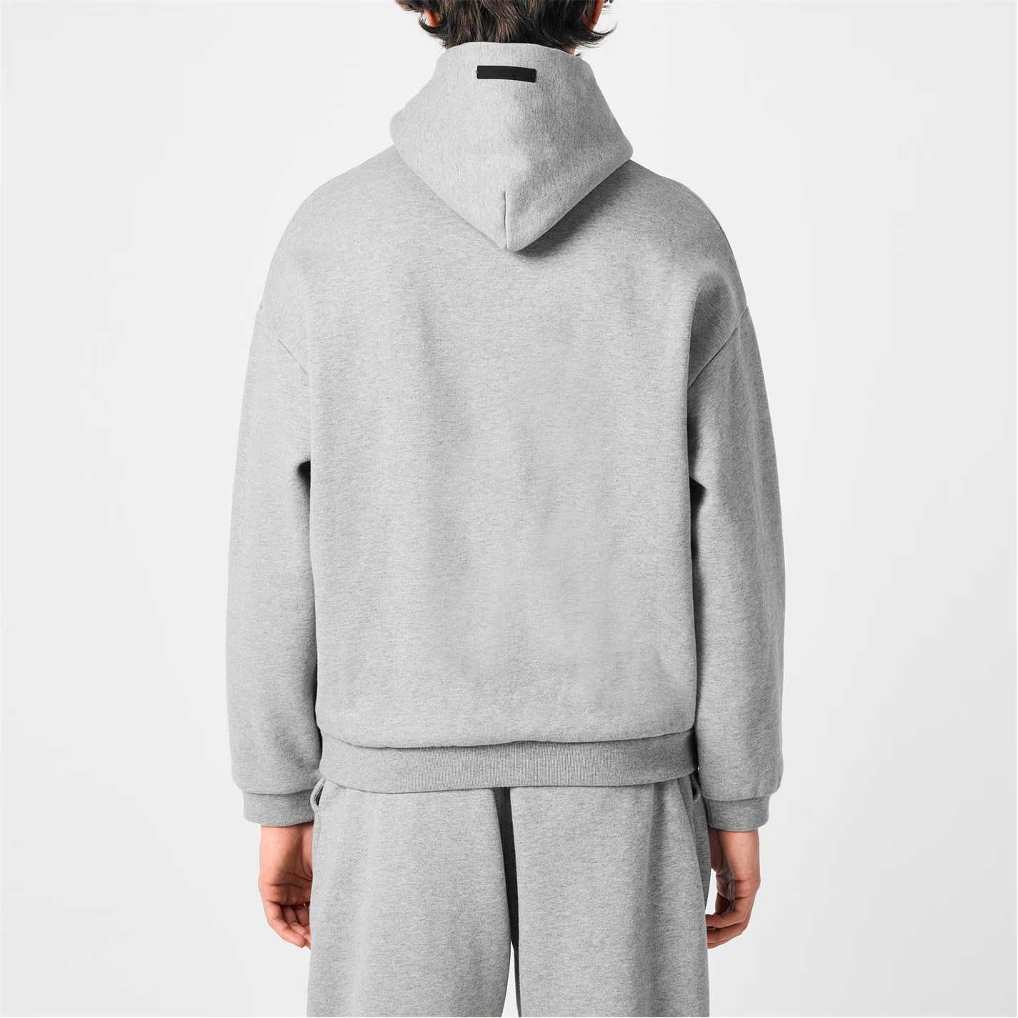 Fear of God o1g2r1mq0426 Fleece Hoodie in Heather Grey Size US S / EU 44-46 / 1 - 4 Thumbnail