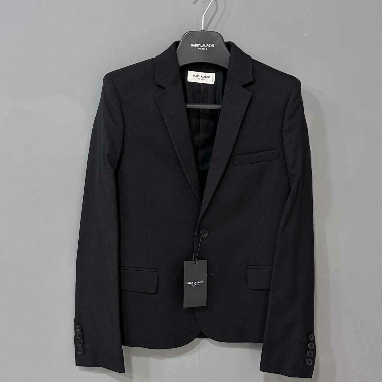 Saint Laurent Paris Saint Laurent Paris Formal Black Suit 38 Size S / US 4 / IT 40 - 1 Thumbnail