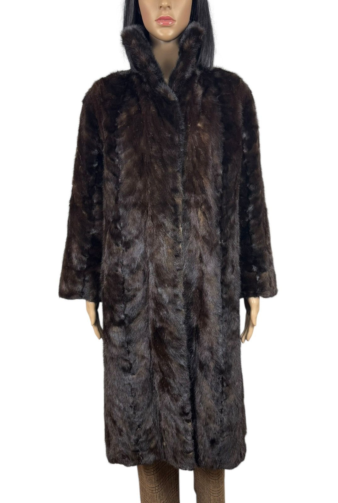 Other Tigre Royal Neuchatel Real Fur Mink Coat Genuine Size M / US 6-8 / IT 42-44 - 3 Thumbnail