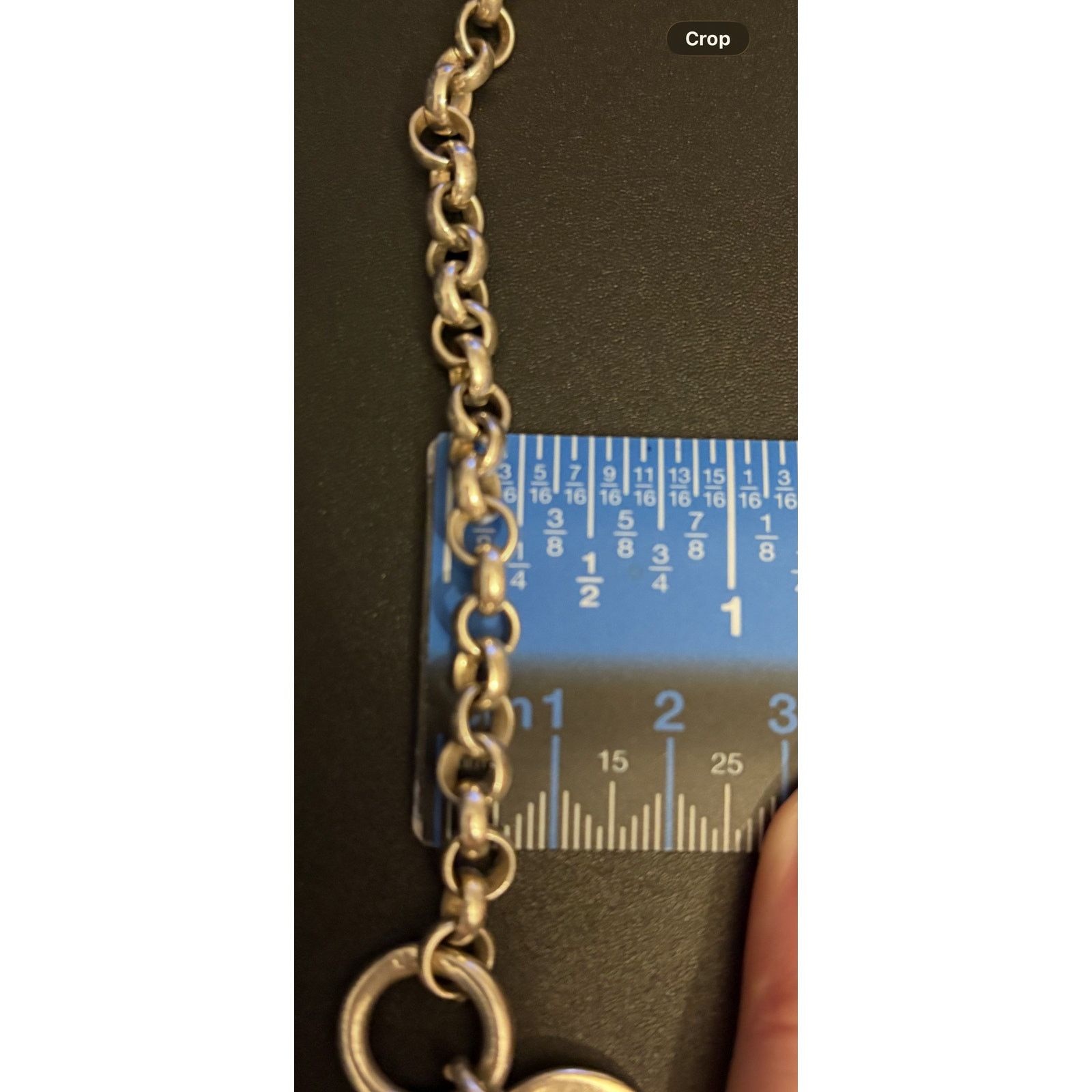 Other Vintage Sterling Silver Toggle Bracelet 925 23g Size 6.5 Size ONE SIZE - 7 Thumbnail