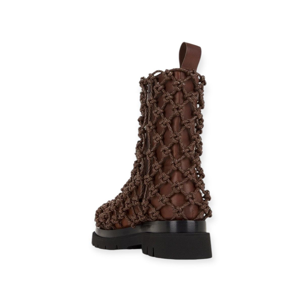 Bottega Veneta Bottega Veneta Knot Web Lug Boots MSRP $9000 Size US 10 / EU 43 - 3 Thumbnail
