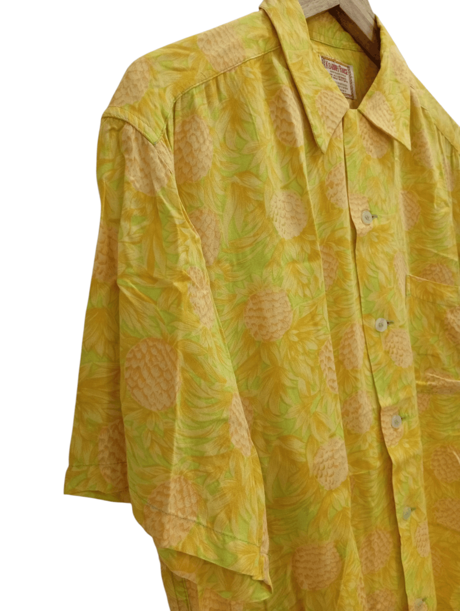 Japanese Brand × Vintage 🔥🔥Kearney House Full Print Pineapple Motif Hawaii Shirt Size US L / EU 52-54 / 3 - 7 Thumbnail