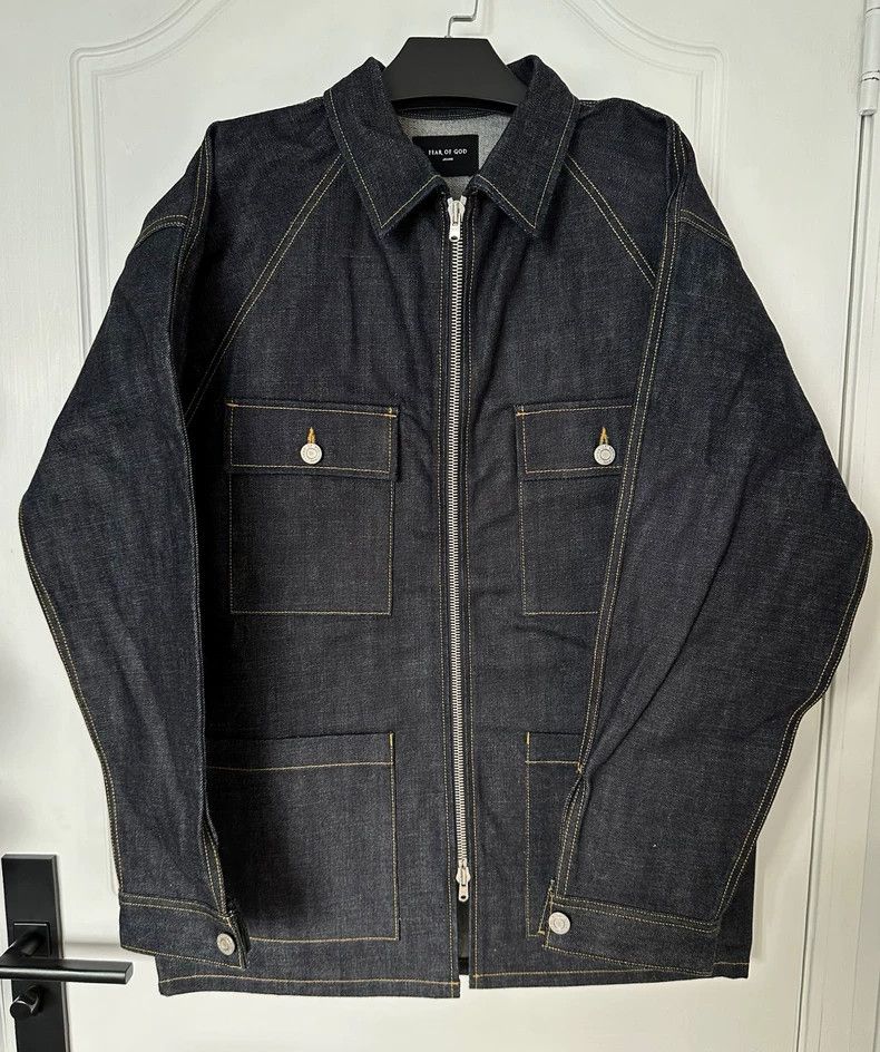 Fear of God Fear of God Denim Jacket Coat Size US M / EU 48-50 / 2 - 1 Thumbnail