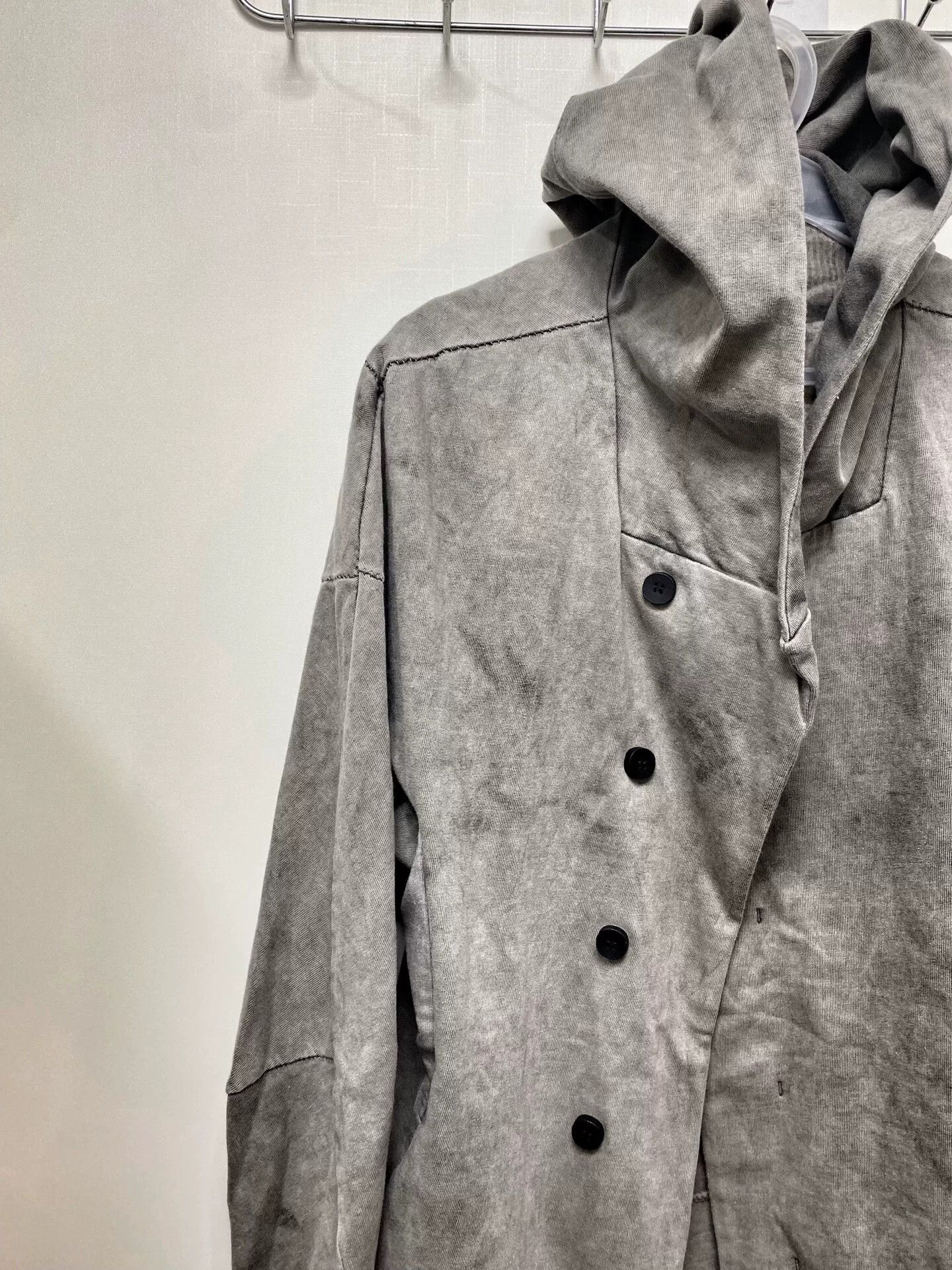 Masnada MASNADA Washed Mottled Ink-Dyed Jacket Size US M / EU 48-50 / 2 - 3 Thumbnail