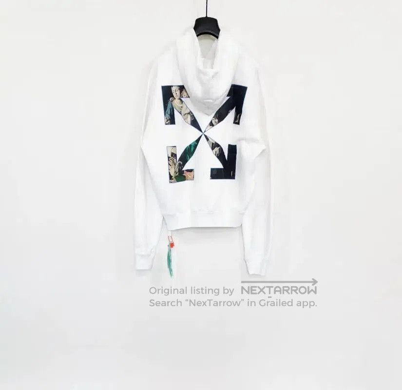 Off-White Off-White Men's Long Sleeve White Hoodie . Size US L / EU 52-54 / 3 - 2 Thumbnail