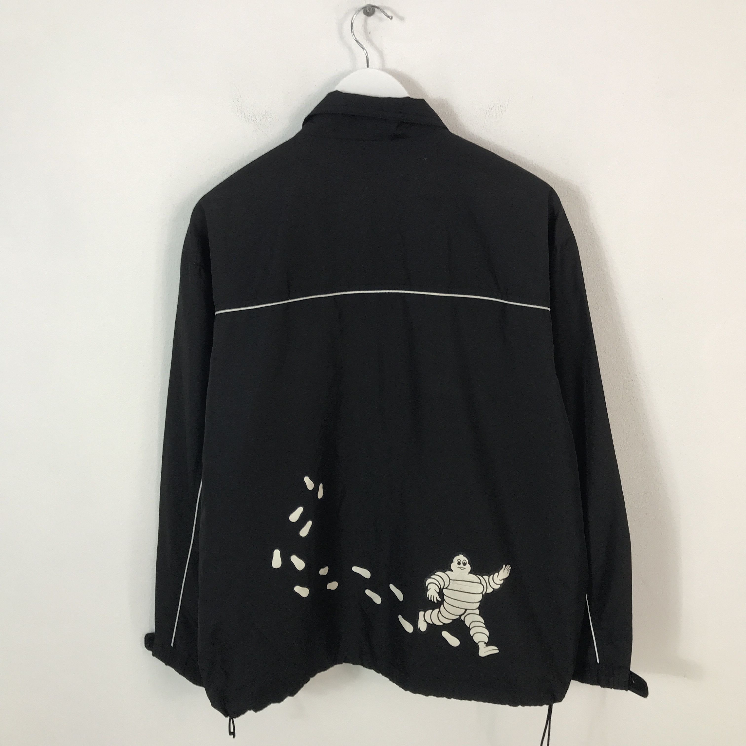 Japanese Brand Michelin Windbreaker Jacket Size US L / EU 52-54 / 3 - 1 Thumbnail