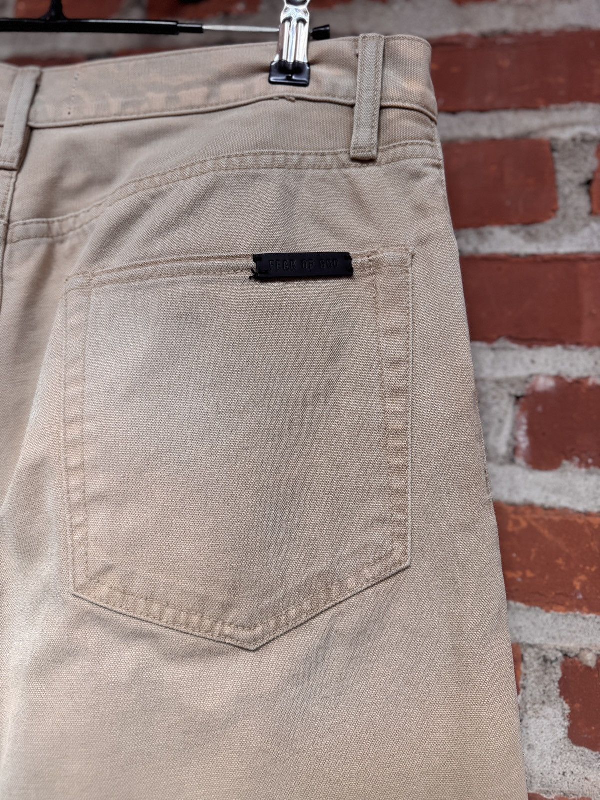 Fear of God Fear of god 7th collection canvas jeans Size US 34 / EU 50 - 4 Thumbnail