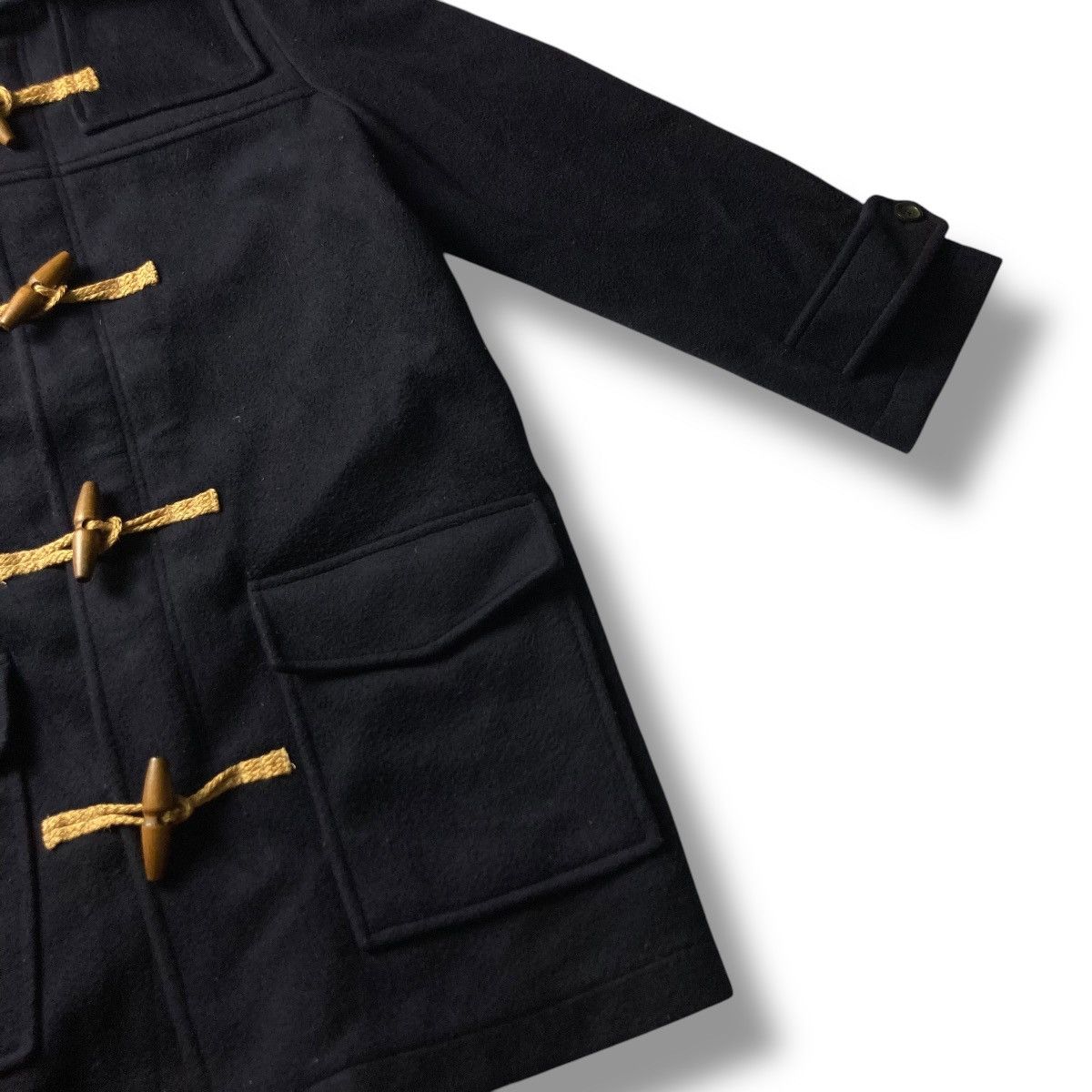 Tommy Hilfiger TOMMY HILFIGER DUFFLE COAT WOOL JACKET Size US L / EU 52-54 / 3 - 6 Thumbnail