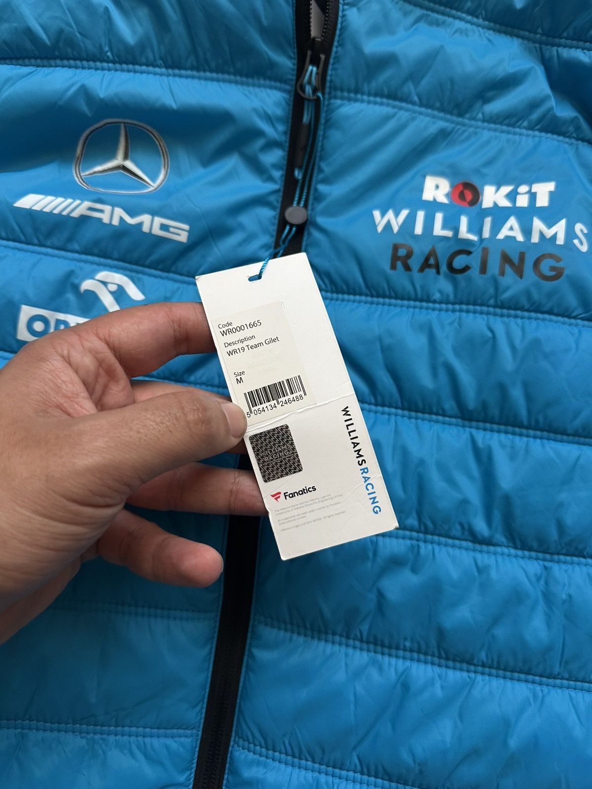 Mercedes-Benz NWT Mercedes Benz Williams Racing F1 Team Gilet Vest Size US M / EU 48-50 / 2 - 4 Thumbnail
