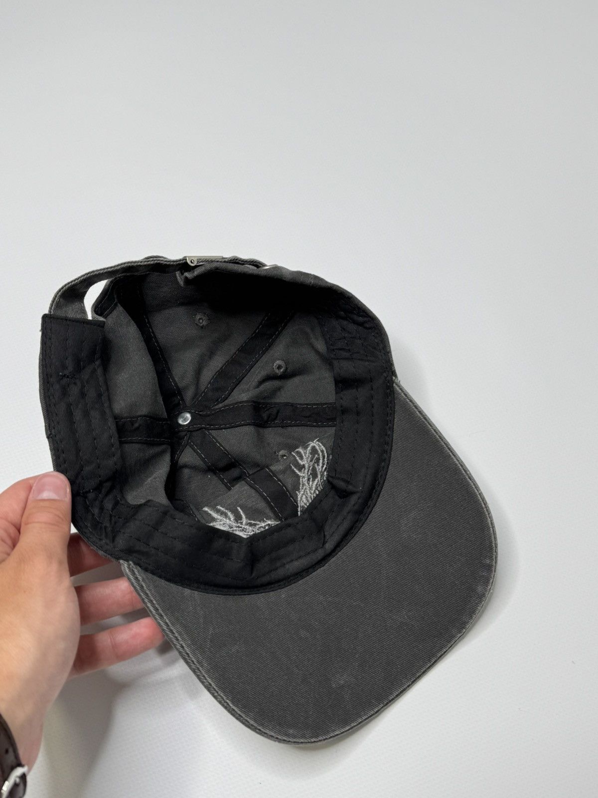 Vintage Vintage gray avant garde cap japanese if6was9 vibe hysteric Size ONE SIZE - 4 Thumbnail