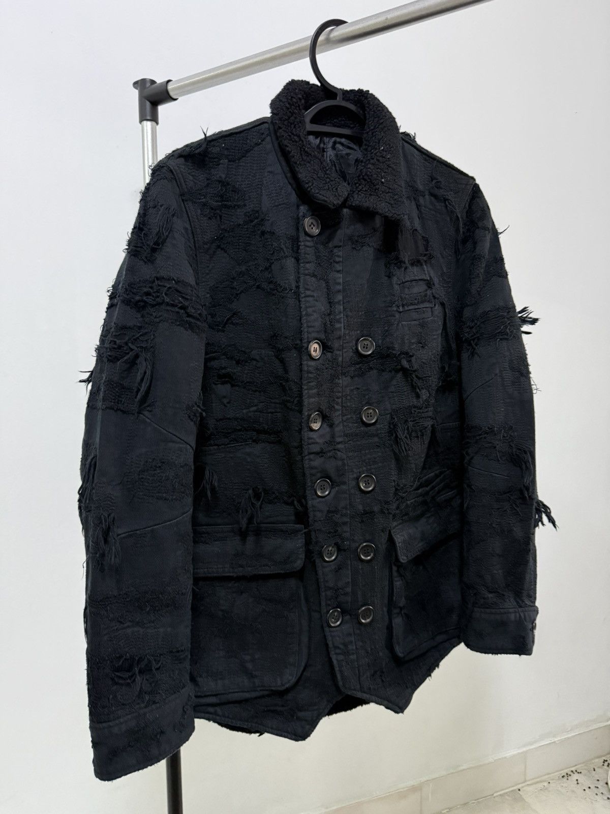 Undercover AW09 "Earmuff Maniac" Destroyed Patchwork Jacket. Size US M / EU 48-50 / 2 - 4 Thumbnail