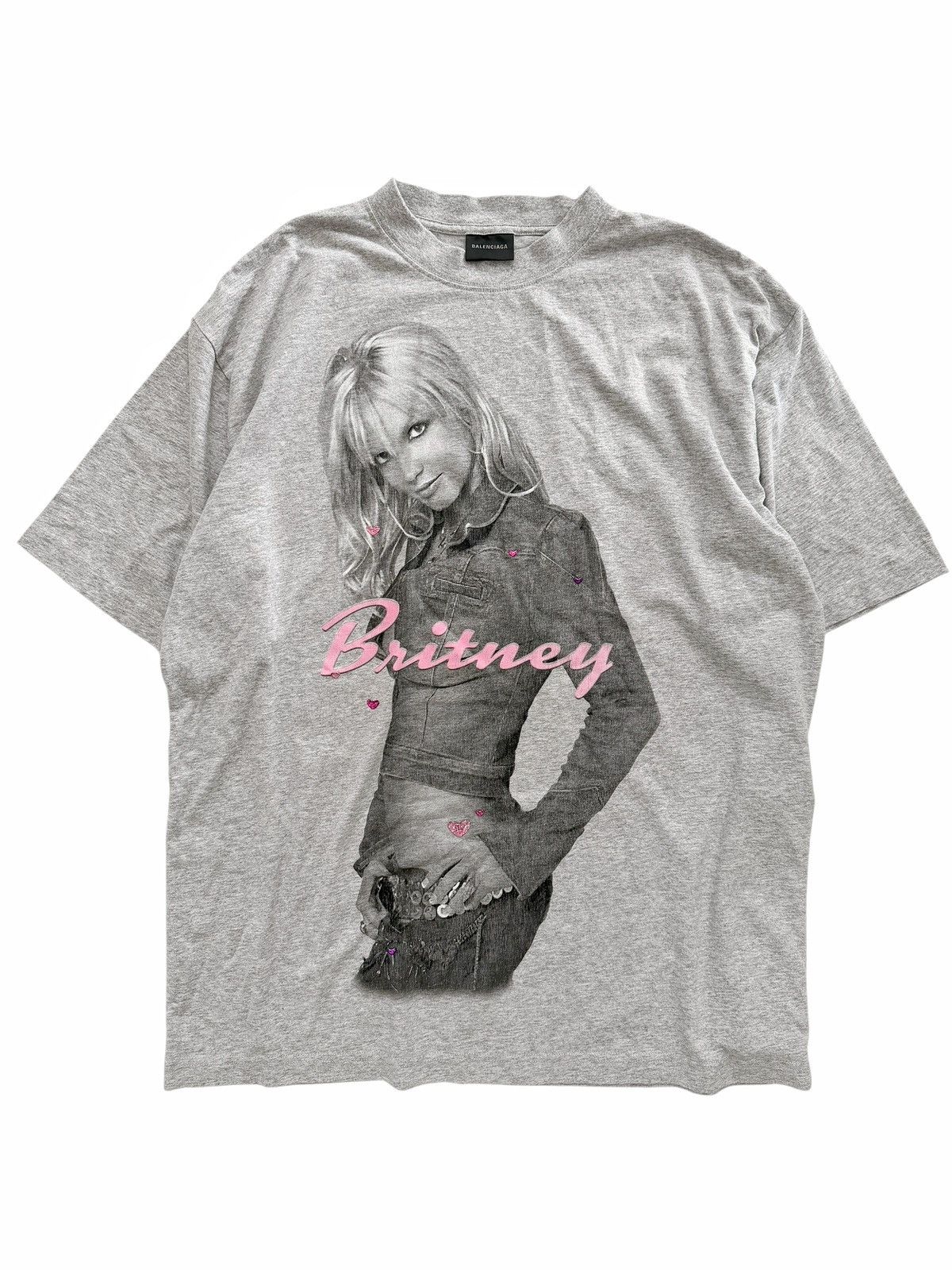 Balenciaga RARE Britney Spears Vintage Bedazzled Shirt Size US M / EU 48-50 / 2 - 1 Thumbnail