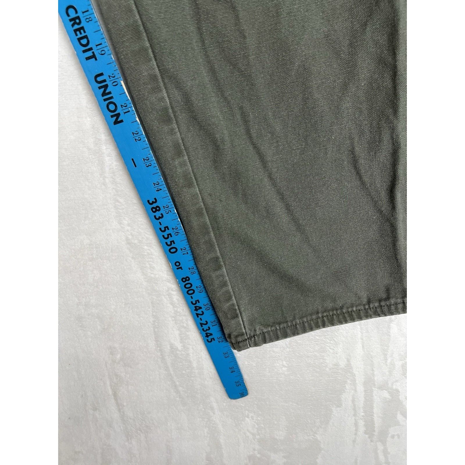 Dickies Vintage Dickies Green Carpenter Canvas Pants Size 38x32 Work Size US 38 / EU 54 - 3 Thumbnail