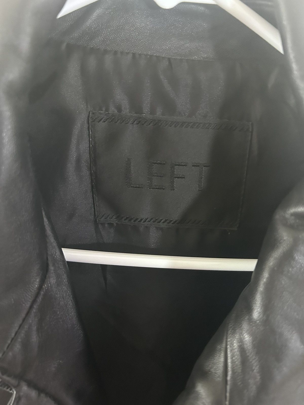 Allsaints Left Seoul Leather Jacket Size US L / EU 52-54 / 3 - 3 Thumbnail