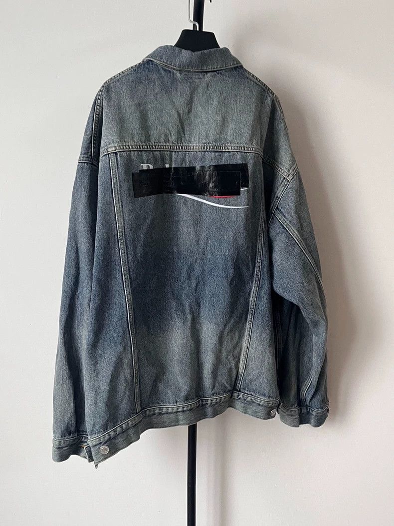 Balenciaga Balenciaga size 2 Washed effect lapel single breasted long Size US S / EU 44-46 / 1 - 1 Thumbnail