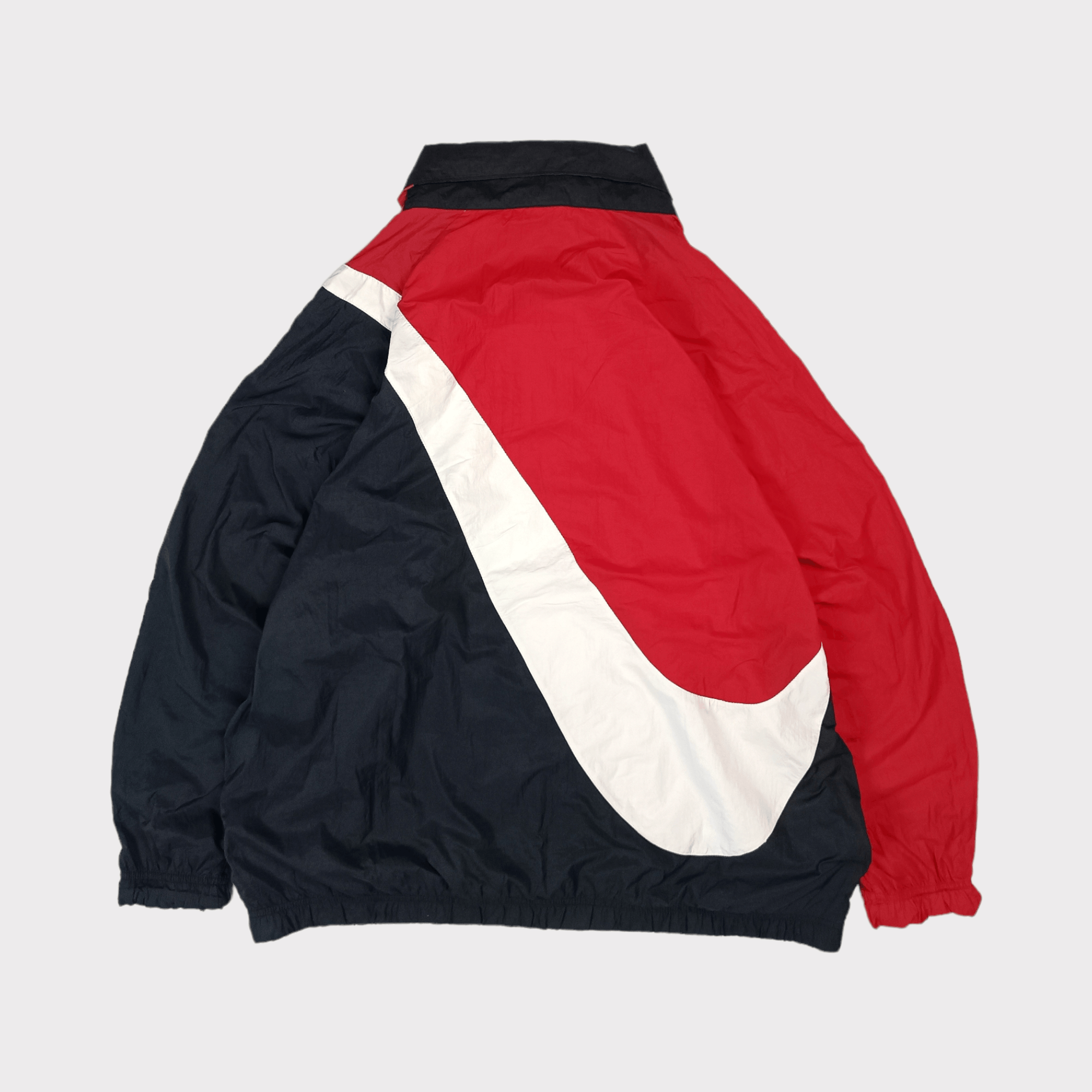 Japanese Brand × Nike 📦 LAST DROP | WMNS Nike Bigswoosh 3 tone Light Jacket Size L / US 10 / IT 46 - 2 Thumbnail