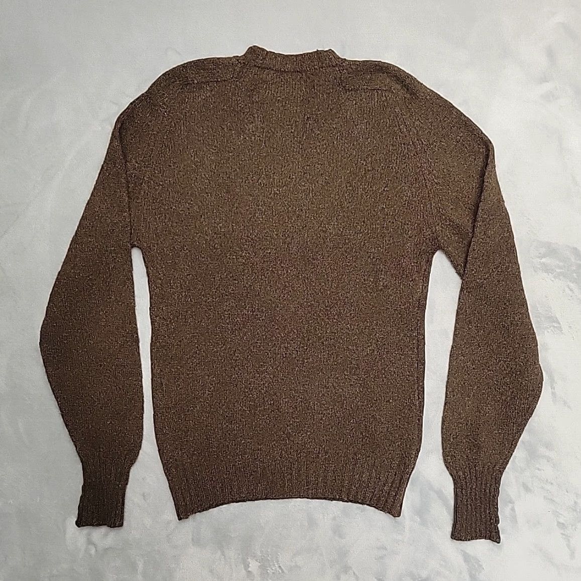 Vintage VINTAGE Revere Men Sweater Brown Crewneck Pullover Wool Grunge Grandpa Classic M Size US M / EU 48-50 / 2 - 6 Thumbnail