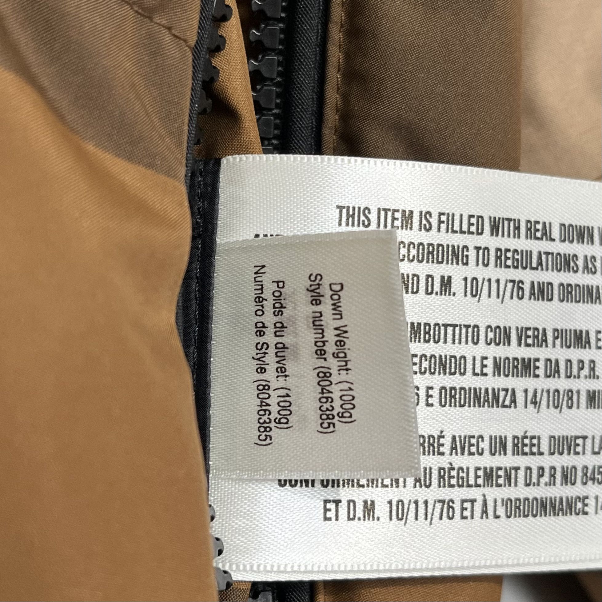 Burberry Burberry Cropped Puffer Jacket Dark Birch Brown Size XS / US 0-2 / IT 36-38 - 17 Thumbnail