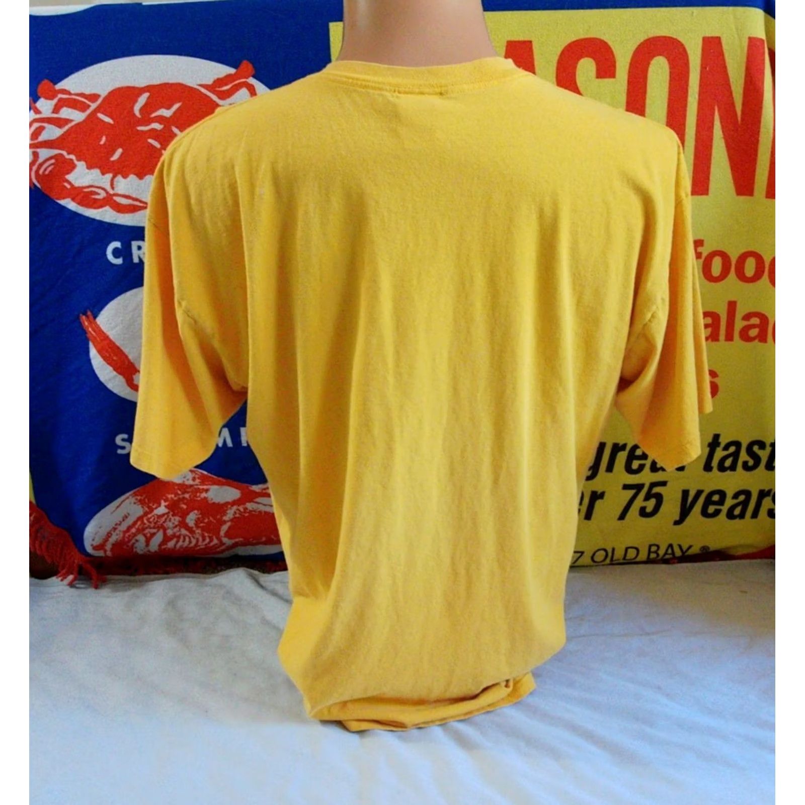 Sunray Sportswear Ouray Sportswear VTG Beer T-Shirt Men's XL Yellow Graphic Print Estes Park Wild Honey Wheat Colorado Brewery Stinger Shirt Size US XL / EU 56 / 4 - 4 Thumbnail