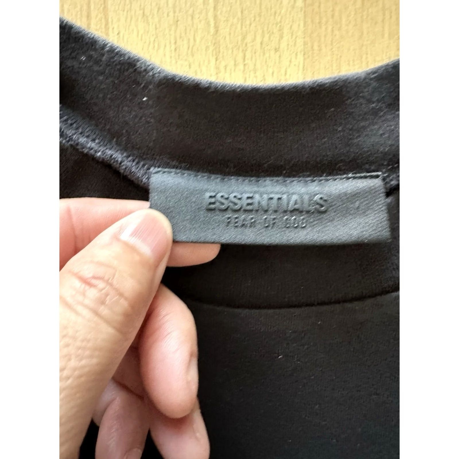 Fear of God Fear Of God Essentials Crewneck T-Shirt Black Mens Size M Oversized RARE Size US M / EU 48-50 / 2 - 3 Thumbnail