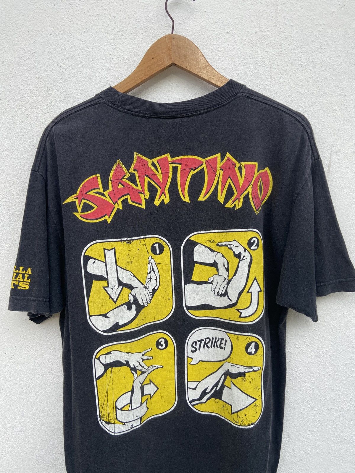 Vintage y2k Vintage WWE Santino Marella Cobra t shirt, image size:1200x1600