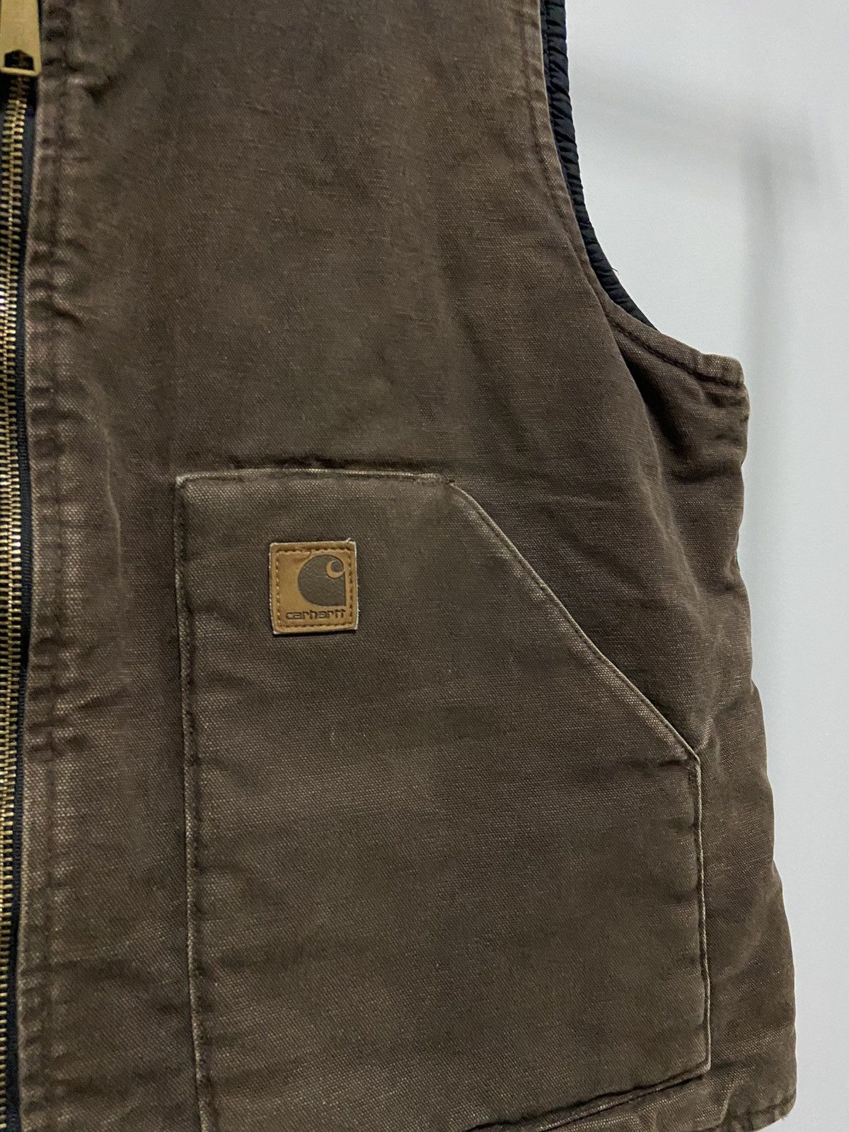 Carhartt × Vintage Carhartt work vest logo zip vintage Size US XL / EU 56 / 4 - 4 Thumbnail