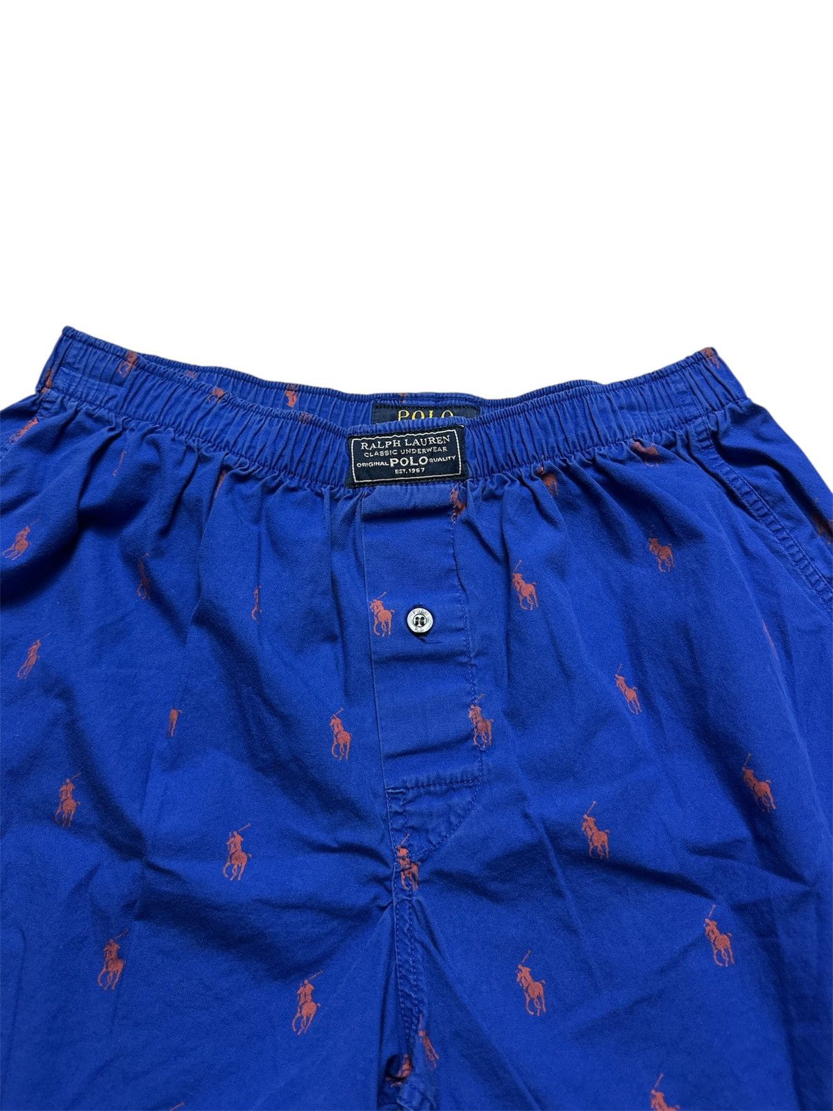 GOA Polo Ralph Lauren Full Print Small Pony Short Pant Trunk Size US 29 - 2 Thumbnail