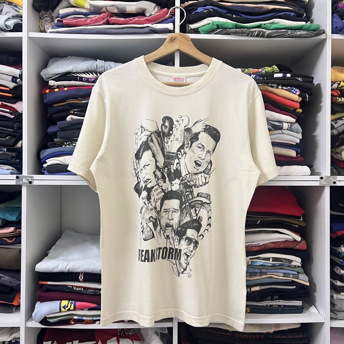Vintage VTG FREAK STORM ROCK TEE Size US M / EU 48-50 / 2 - 1 Thumbnail