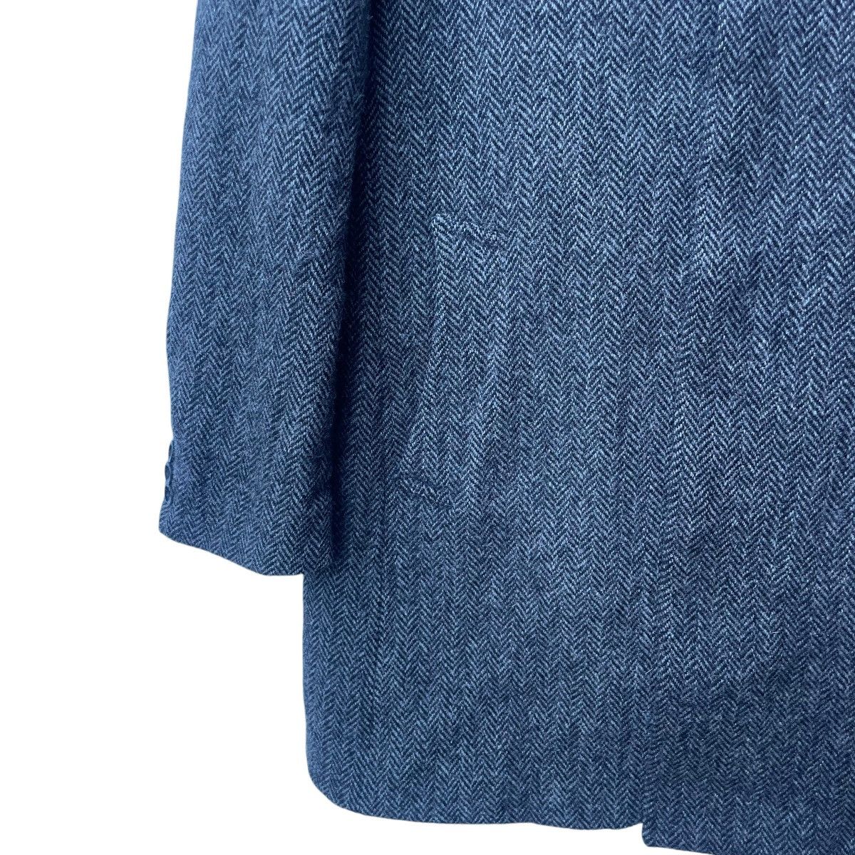 Designer × Harris Tweed 💥Vintage Harris Tweed Herringbone Parka Jacket Size US M / EU 48-50 / 2 - 4 Thumbnail