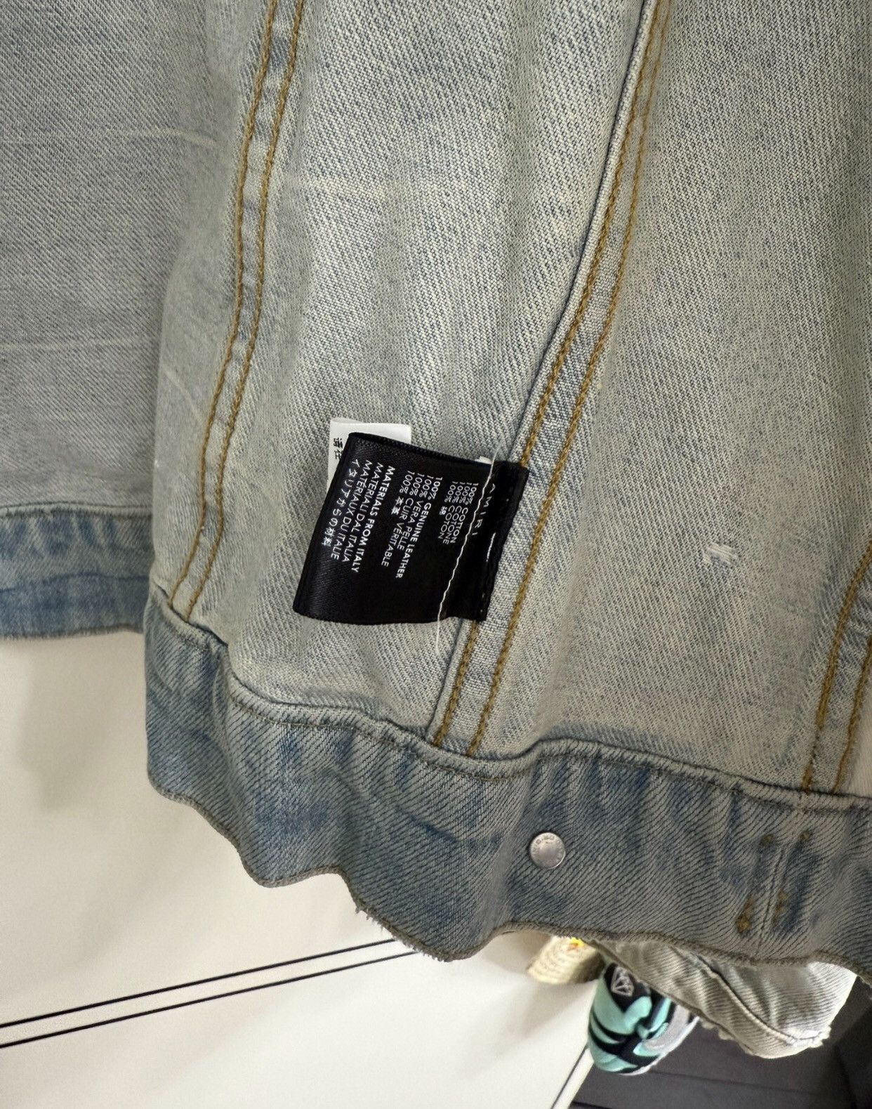 Amiri Amiri classic vintage denim jacket 2412-Nextarrow Size US L / EU 52-54 / 3 - 7 Thumbnail
