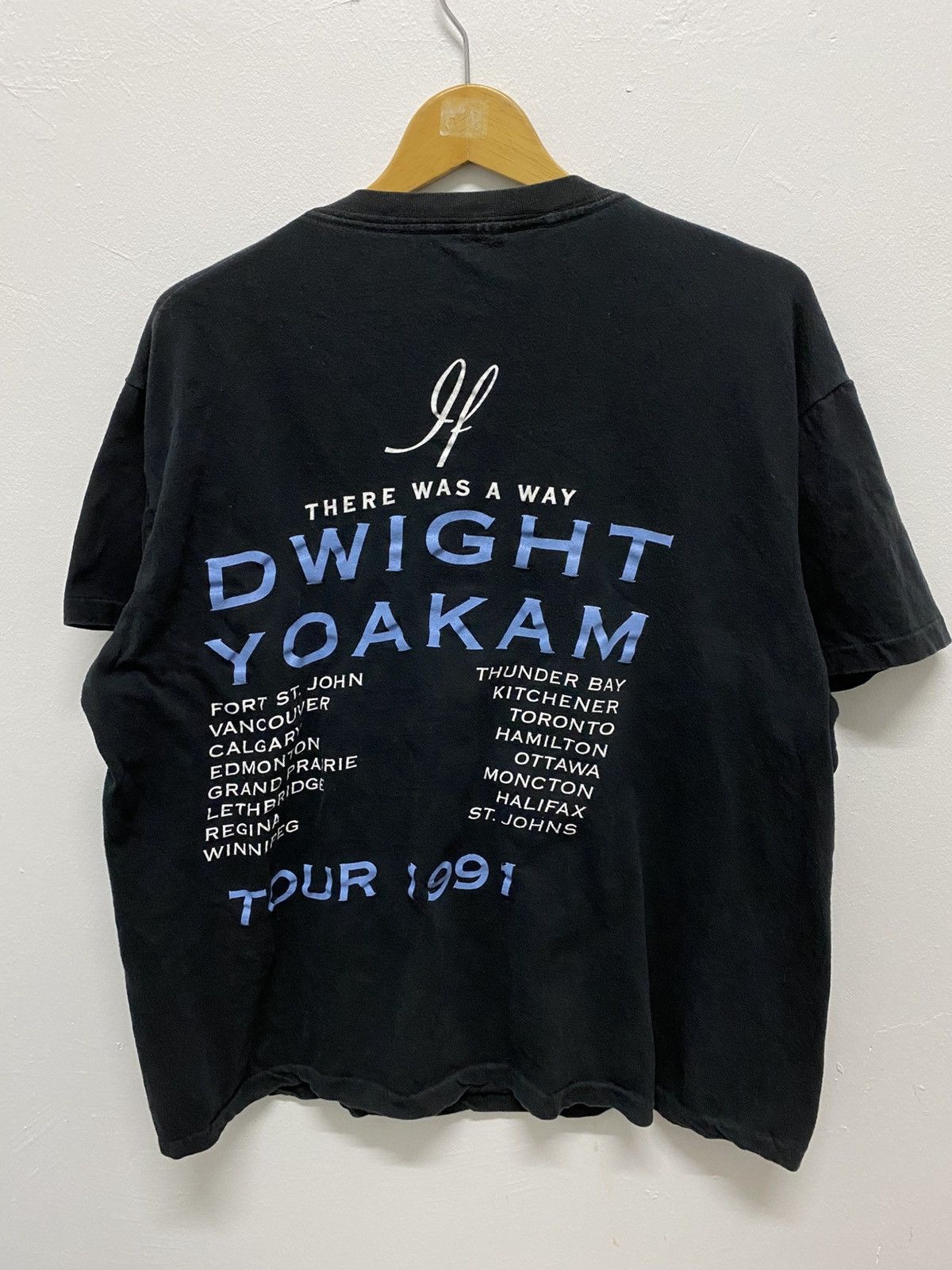 Band Tees × Brockum × Vintage Vintage 90’s Dwight Yoakam If There Was A Way T-Shirt Size US XL / EU 56 / 4 - 5 Thumbnail