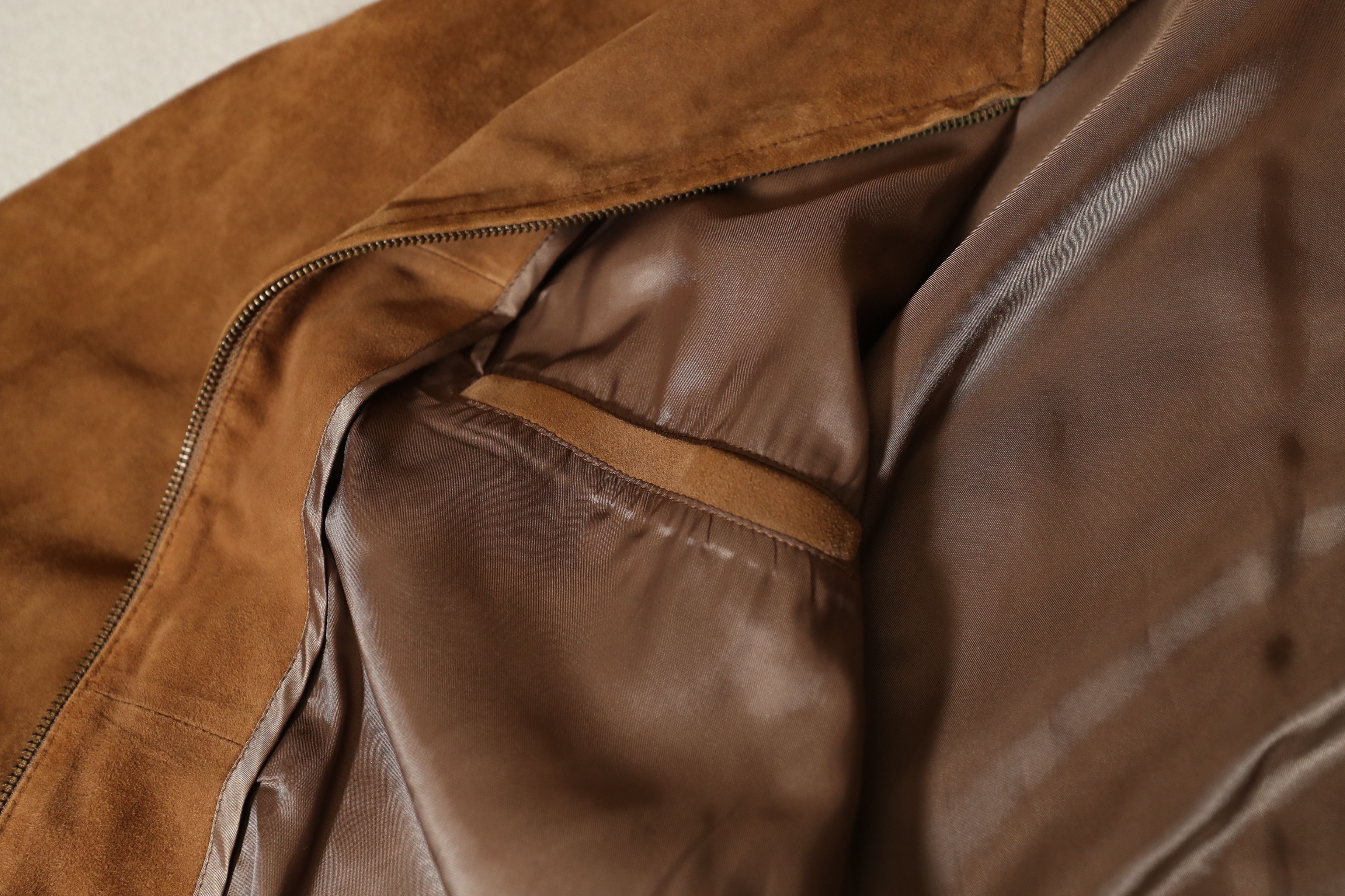 Jos. A. Bank Jos A Bank Brown Suede Leather Vintage Jacket (XL) Size US XL / EU 56 / 4 - 11 Thumbnail