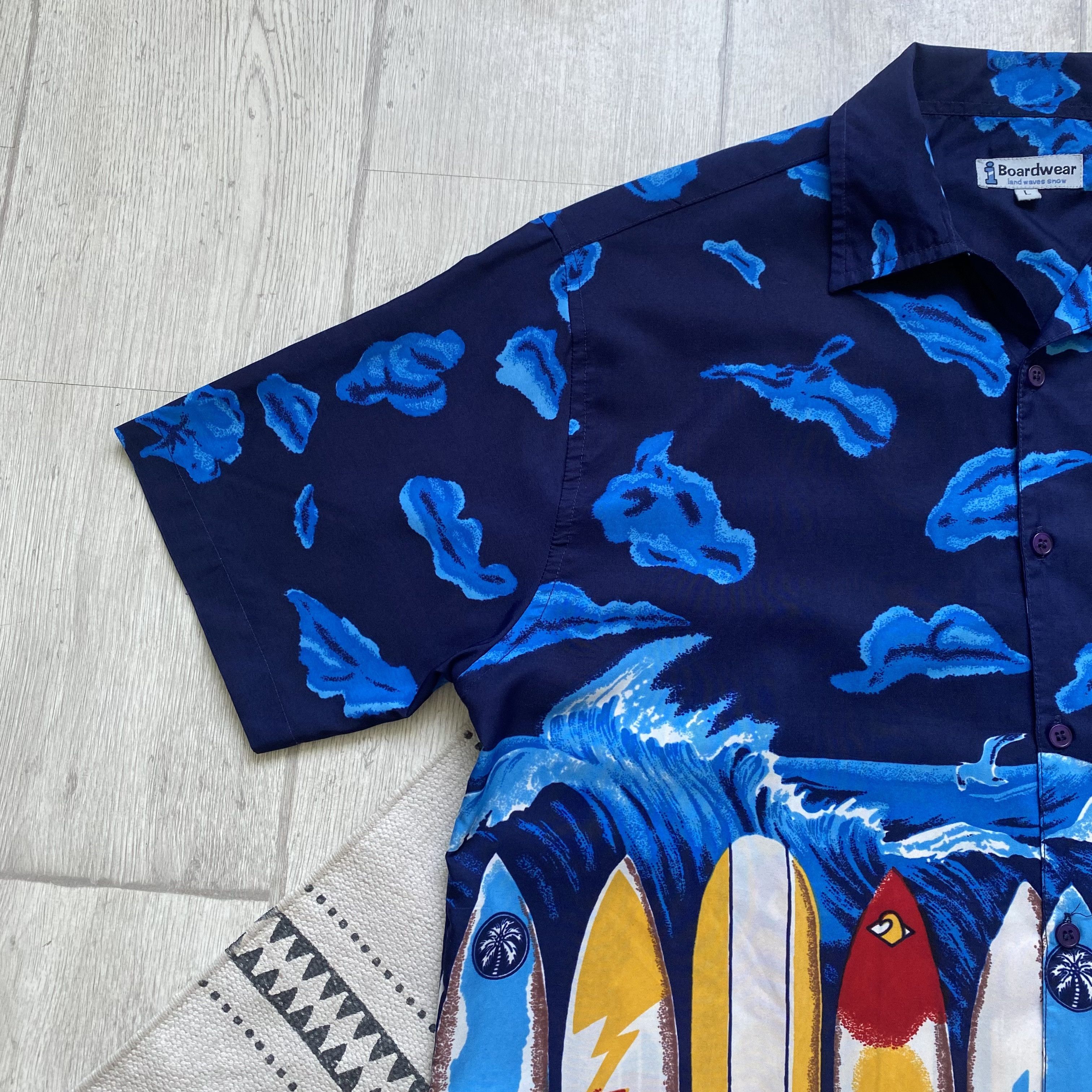 Billabong 🏄🏻‍♂️ Vintage Surf Hawaiian Shirt Y2K Oneill Billabong Size US L / EU 52-54 / 3 - 5 Thumbnail