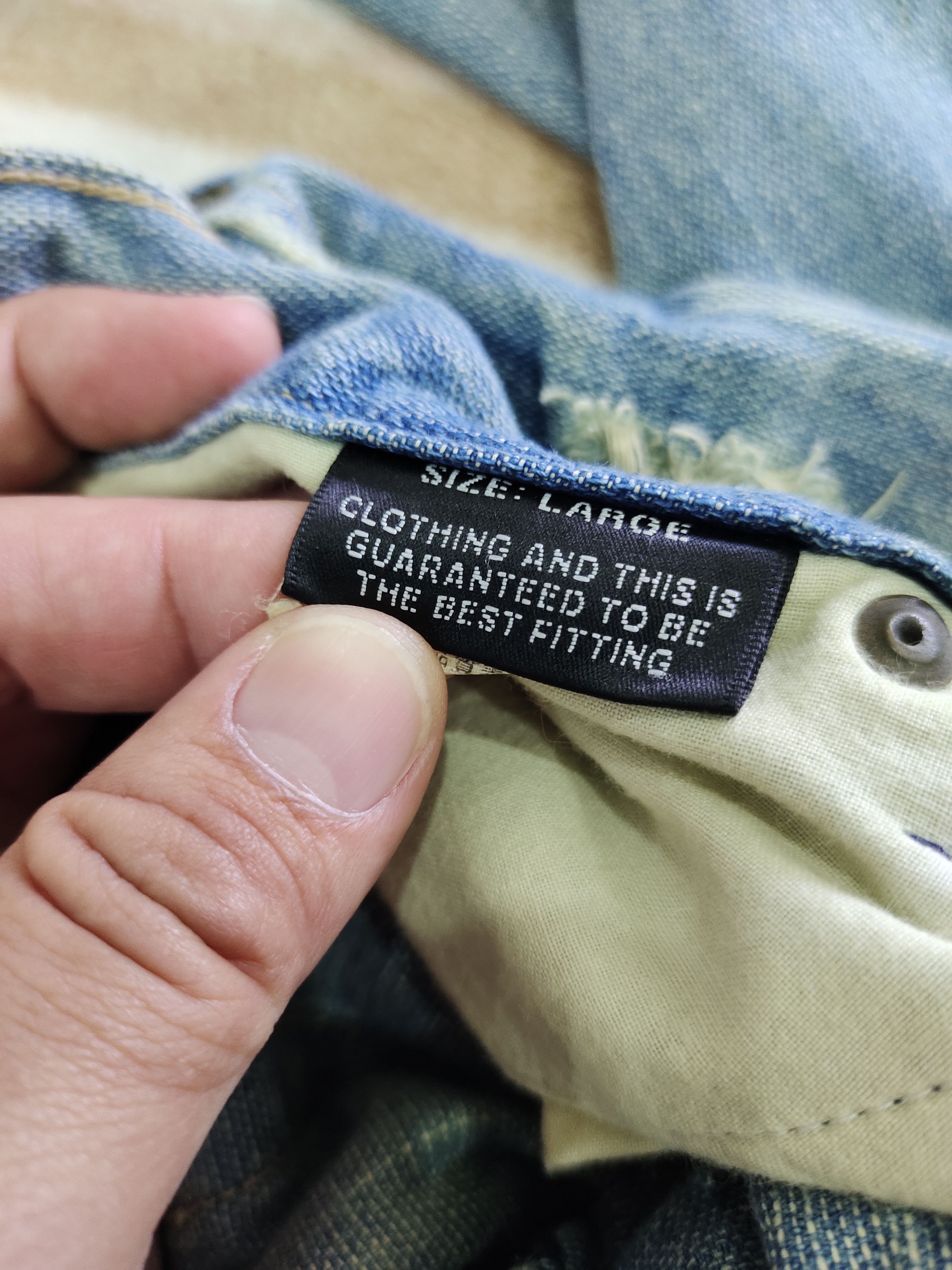 If Six Was Nine If six was nine distressed jeans Size US 34 / EU 50 - 10 Thumbnail