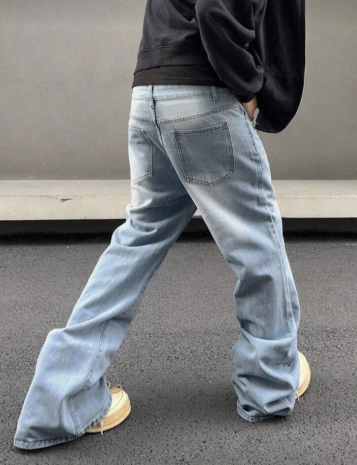 Jean Horiuchi x zai Stacked Denim Jeans Drip Hip Hop Size US 35 - 7 Thumbnail
