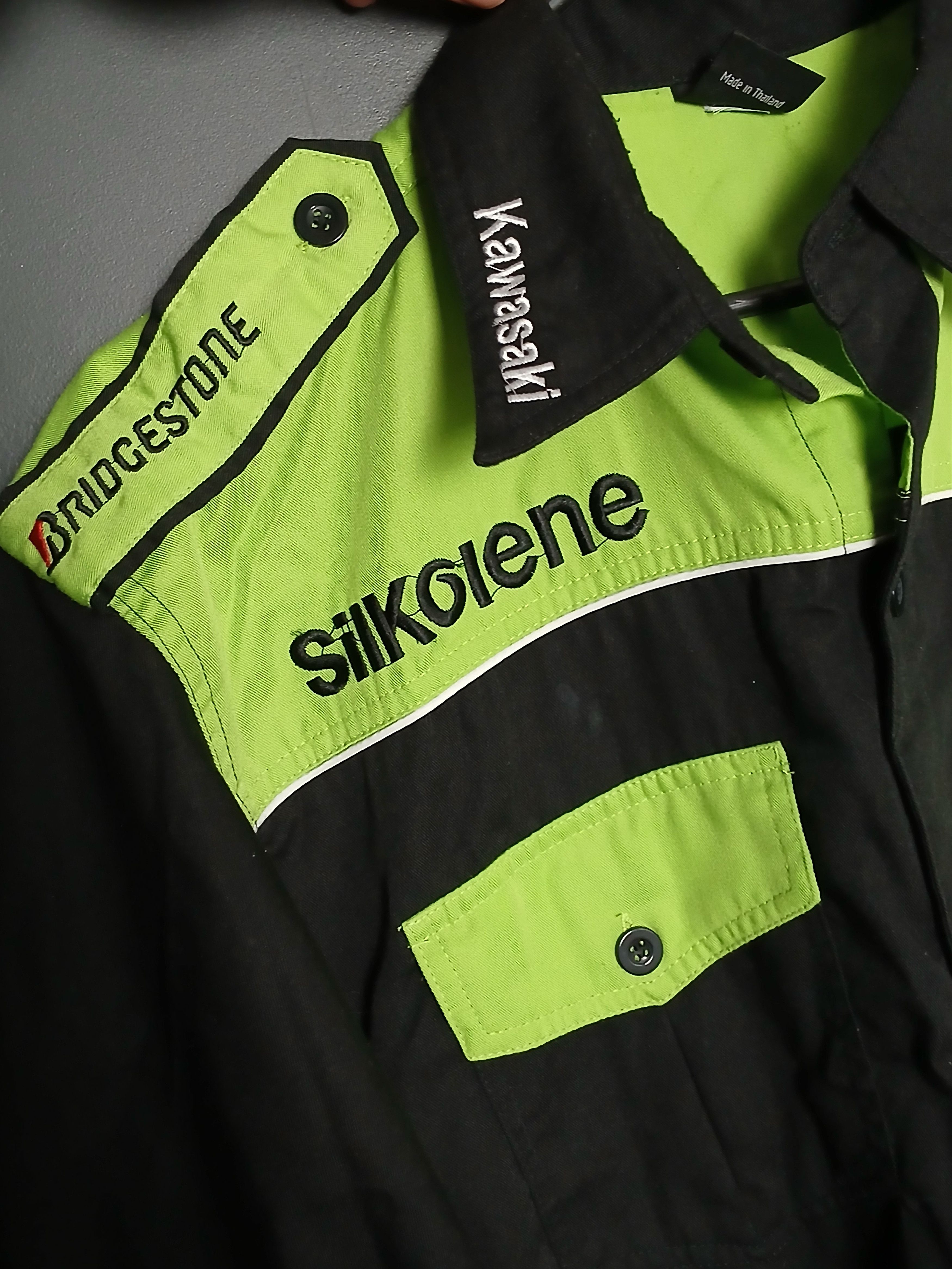 Other Kawasaki Racing Moto Shirt Size US XL / EU 56 / 4 - 4 Thumbnail