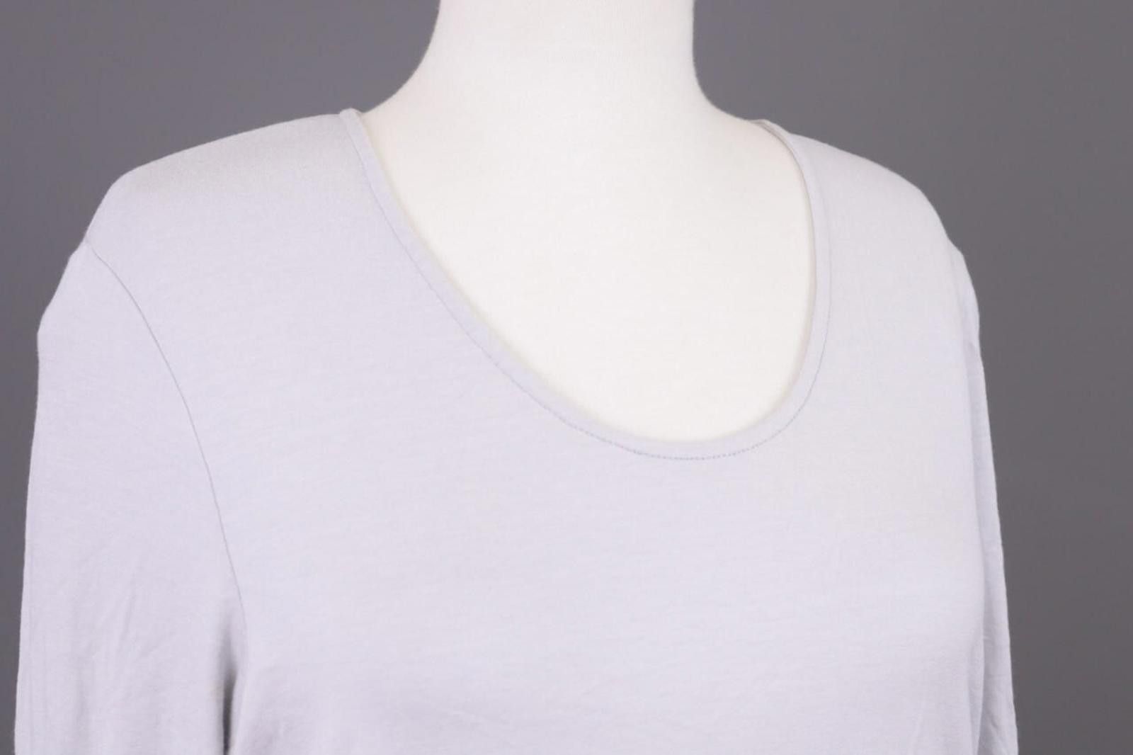 Oscar De La Renta Oska Grau Lagenlook Relaxed Pullover Top Size 3 / L Size M / US 6-8 / IT 42-44 - 6 Thumbnail