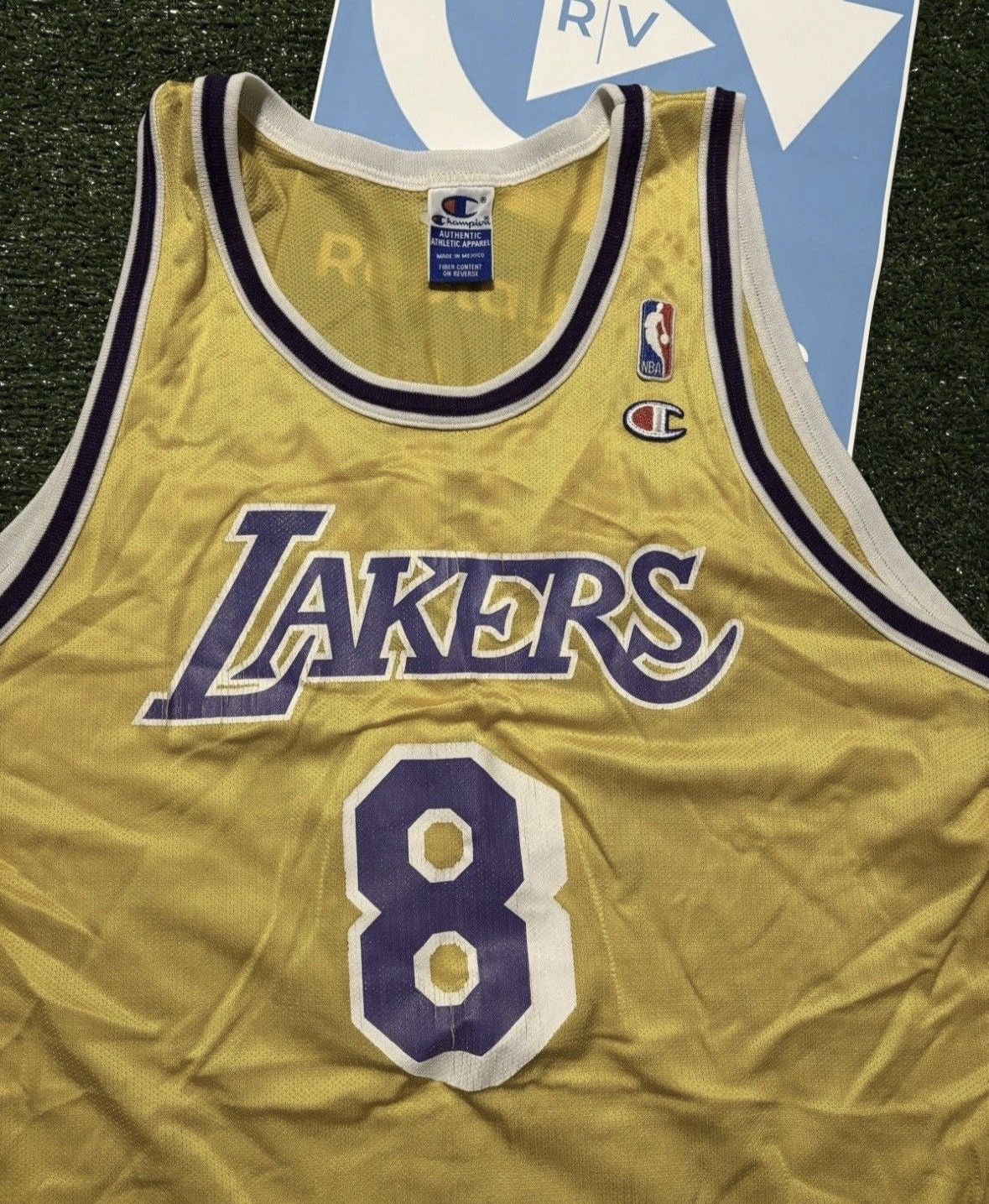 Champion VINTAGE RARE CHAMPION LOS ANGELES LAKERS KOBE BRYANT JERSEY Size US XL / EU 56 / 4 - 3 Thumbnail