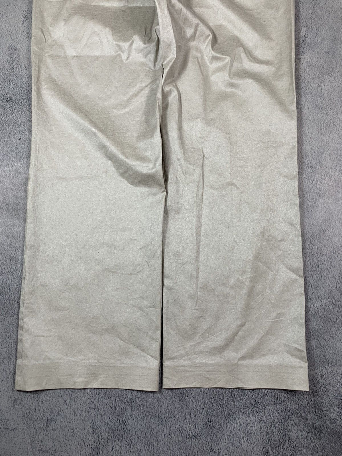 Japanese Brand × Just Cavalli × Vintage Vintage Y2K Just Cavalli beige dress classic pants size Size US 36 / EU 52 - 3 Thumbnail