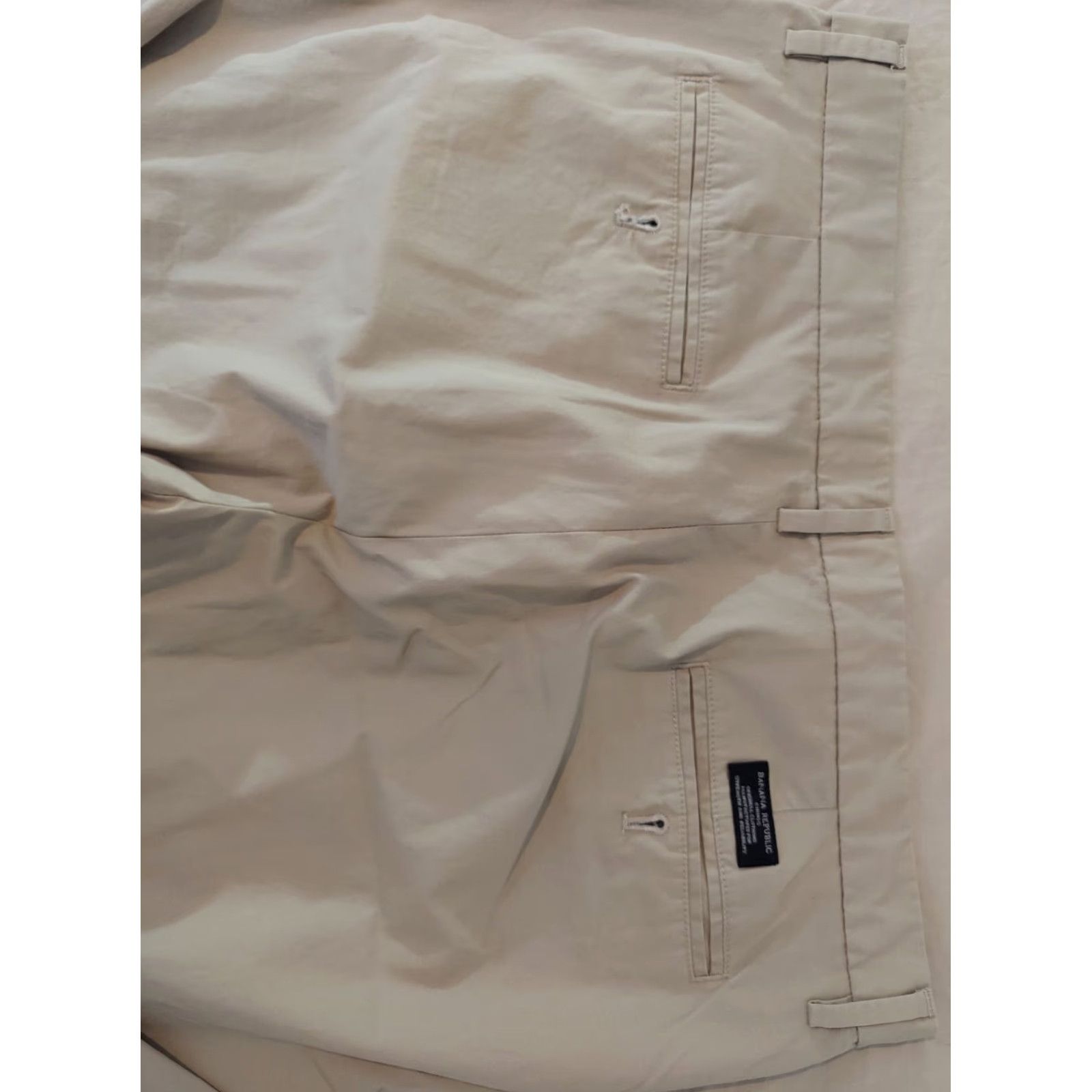Banana Republic Banana Republic Mens Khakis Pants 36x30 Beige Chino Dress Regular 36 Inseam 30 Slack Trouser Khaki Style Mens Size US 36 / EU 52 - 2 Thumbnail