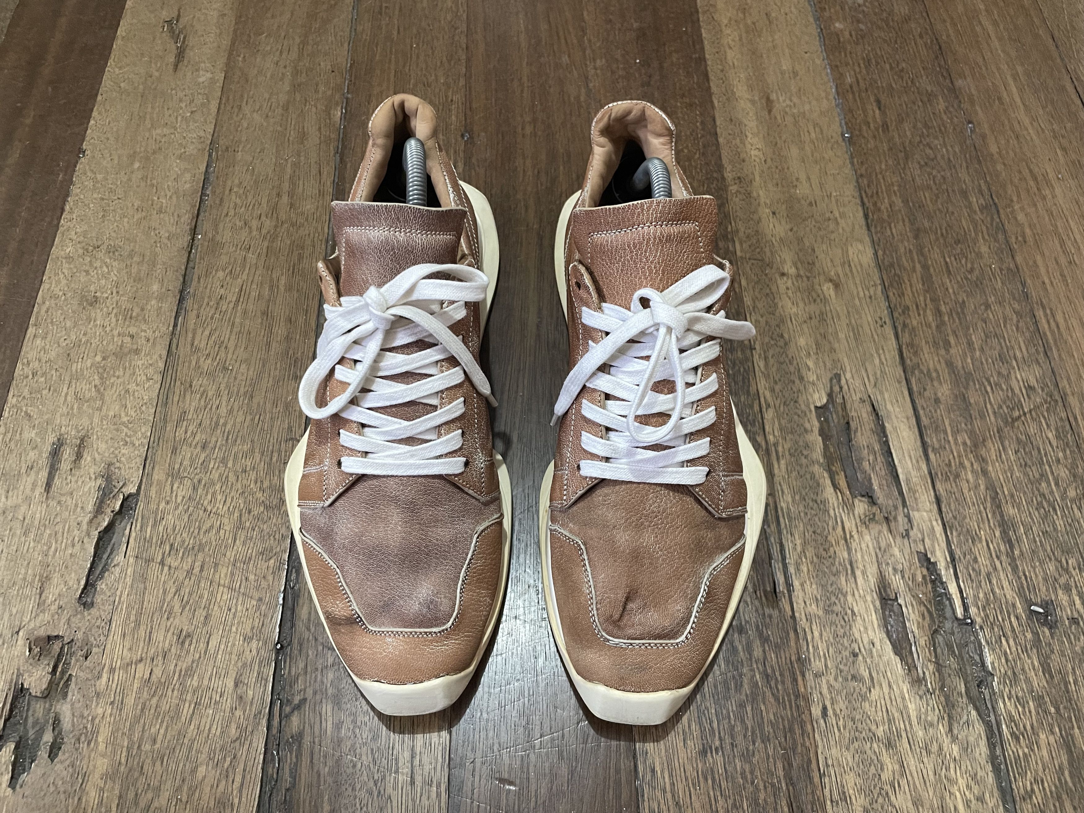 Rick Owens Rick Owens Oblique Lace Up Runner - Mainline FW18 Size US 8 / EU 41 - 3 Thumbnail