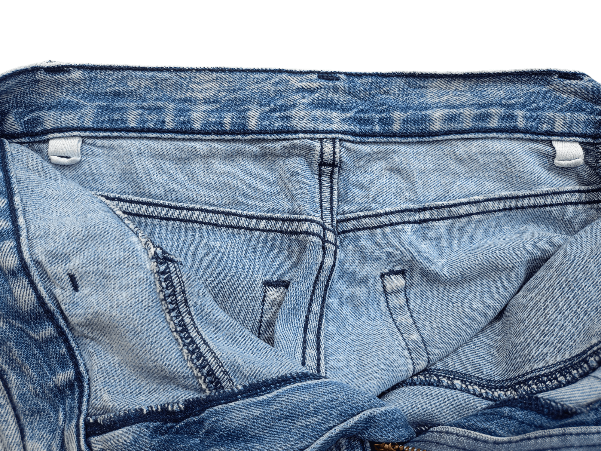 GU × Vintage GU Jeans Tapered Vintage Streetwear Denim Size 26" / US 2 / IT 38 - 14 Thumbnail