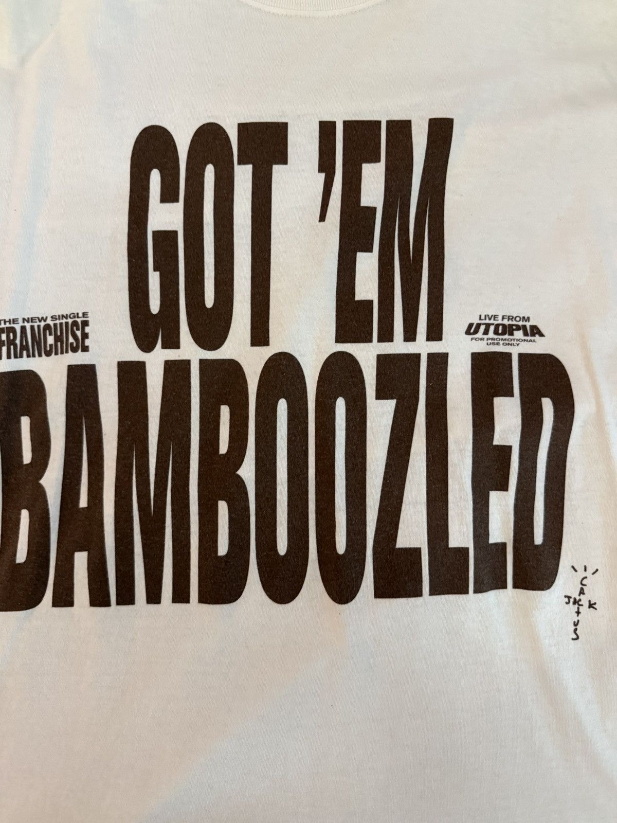Travis Scott Travis Scott “Got Em Bamboozled” Tee Size US L / EU 52-54 / 3 - 2 Thumbnail