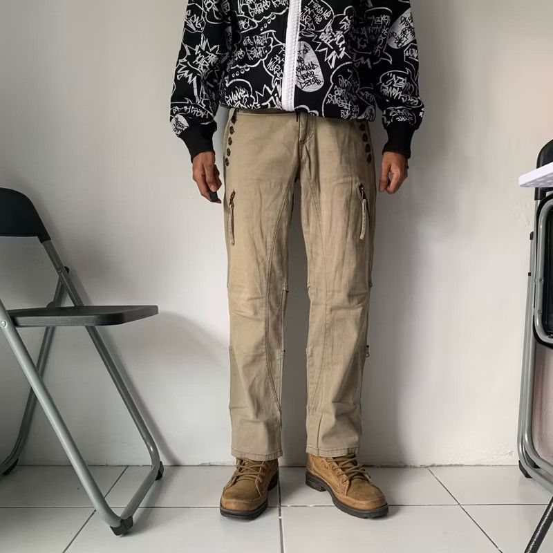 If Six Was Nine × Le Grande Bleu (L.G.B.) × PPFM Ppfm Studed Punk Pants Size US 31 - 1 Thumbnail