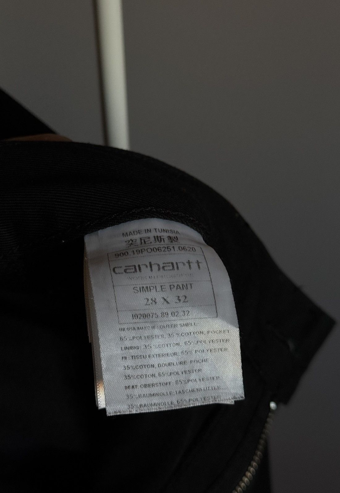 Carhartt Wip Carhartt Simple Pant Black 28/32 Size US 28 / EU 44 - 11 Thumbnail