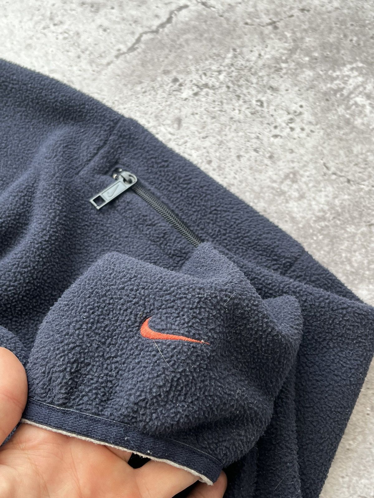 Nike ❗️Grail ❗️Vintage Nike Sherpa fleece sweatshirt Size US S / EU 44-46 / 1 - 9 Thumbnail